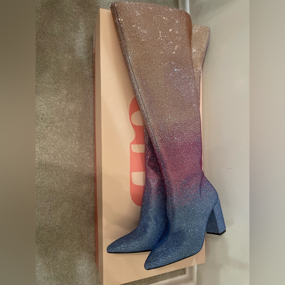 Gianni Bini Boots, Size 8, Wide Calf. Perfect for Era’s Tour!!!